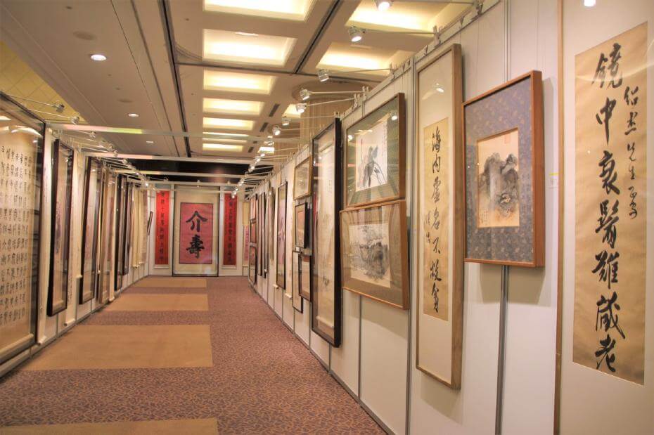 帝圖拍場老書法生貨繼續受到市場追捧，乾隆介壽書法創下台灣拍賣紀錄。圖/帝圖藝術拍賣提供。