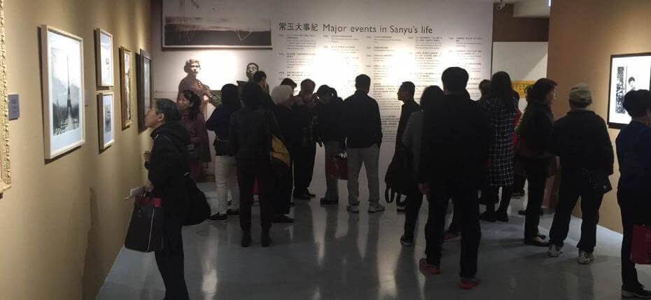 台灣的歷史博物館適逢常玉逝世五十週年舉辦《相思巴黎─館藏常玉展》；非池中藝術網提供