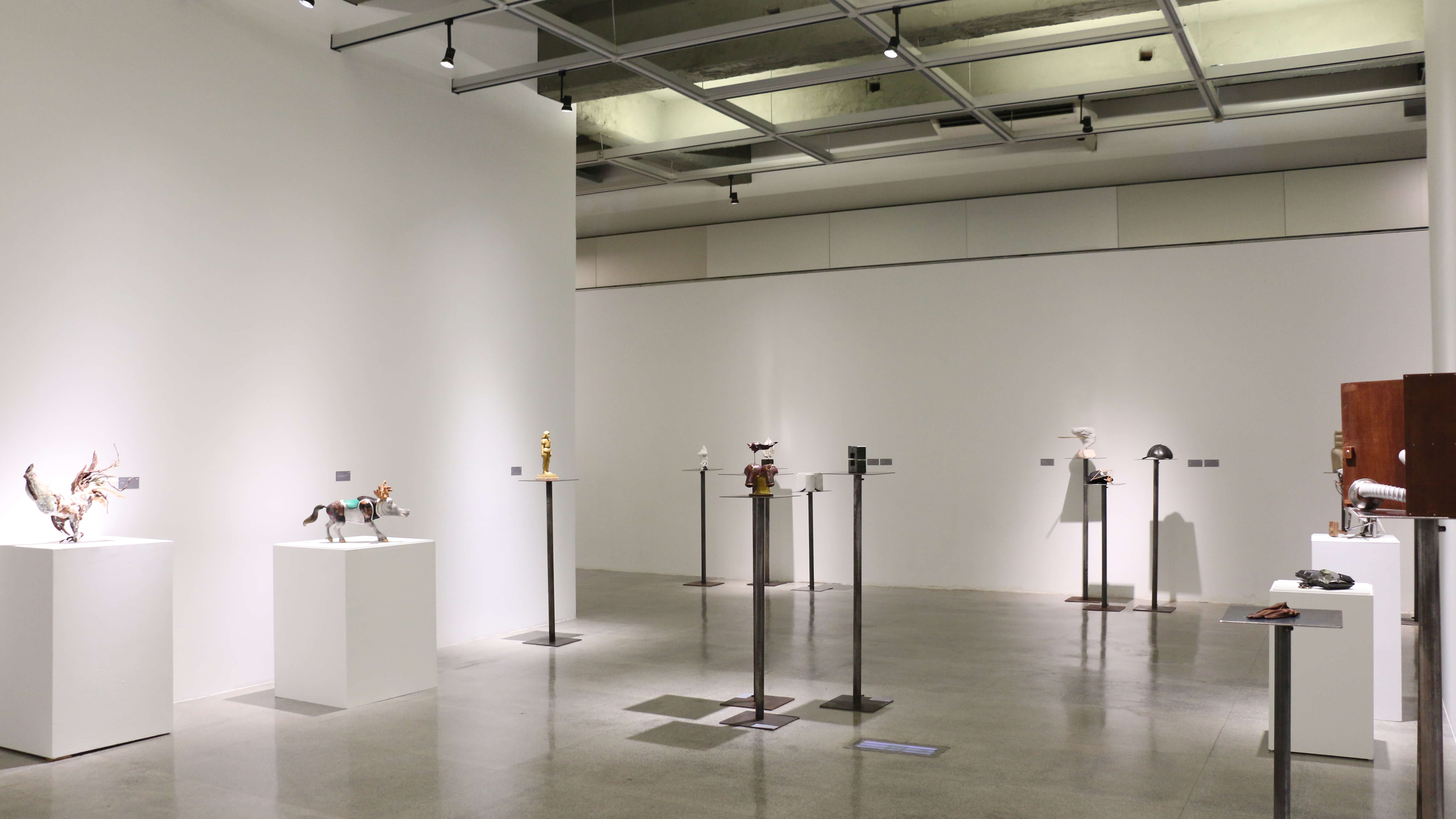 宜蘭美術館101展覽室。圖 / 國際袖珍雕塑展提供