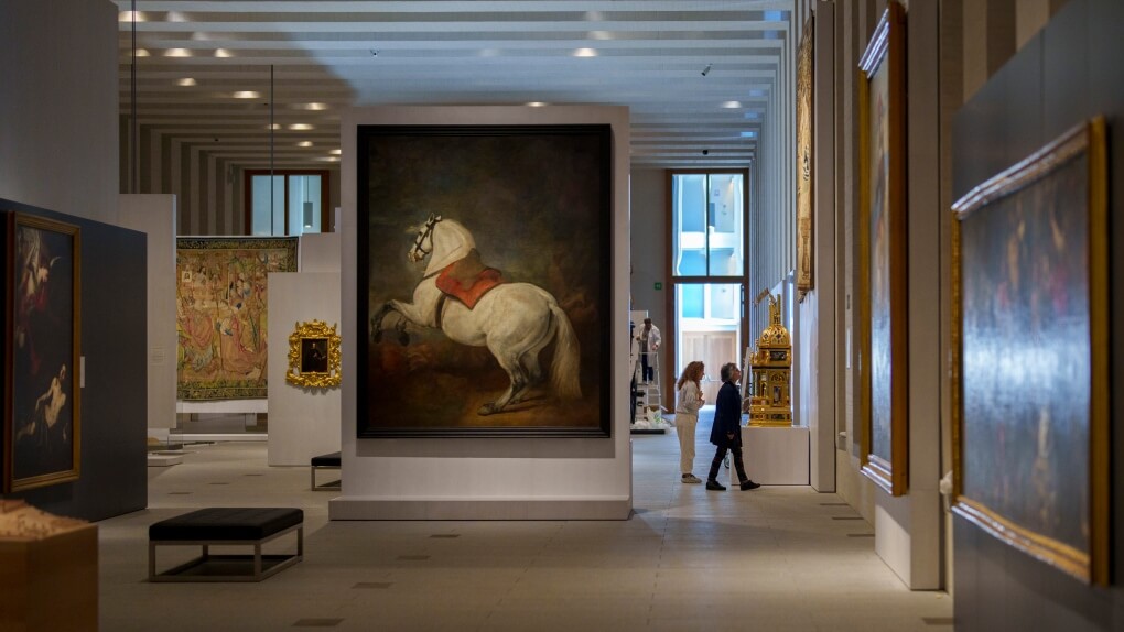 皇家收藏博物館將帶來包含迪亞哥．維拉斯奎茲（Diego Velázquez, 1599-1660）〈白馬〉（White Horse）在內的一系列經典藝術作品。圖 / CTV News