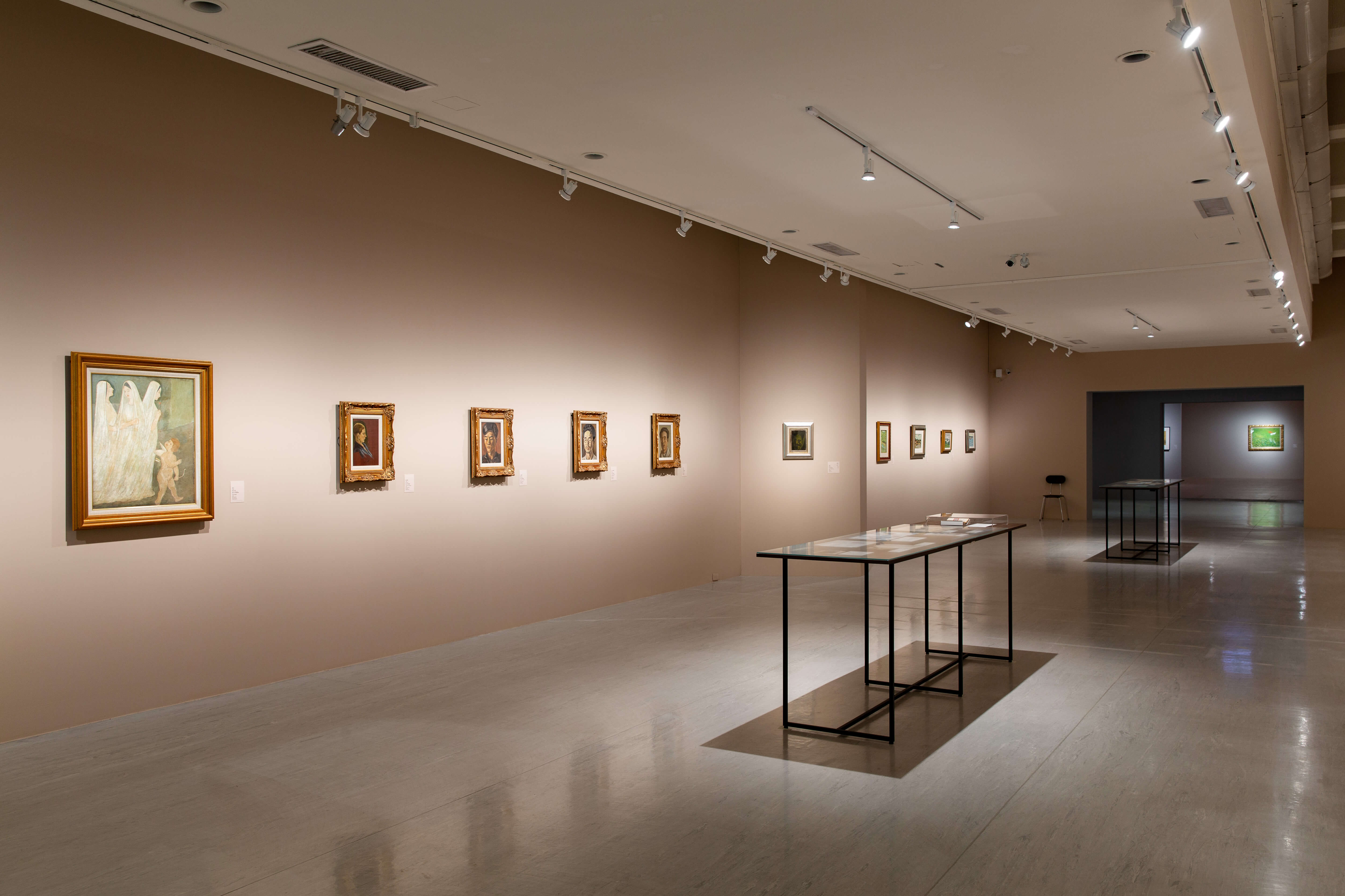 「吾之道：何德來回顧展」東美 。圖片由臺北市立美術館提供。