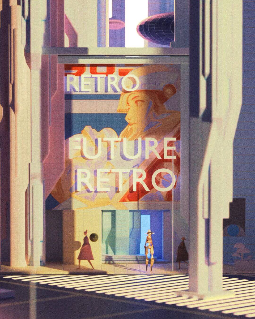 Andre Weé（黃永強）《未來復古未來（Future Retro Future）》 圖 / 藝術家提供。
