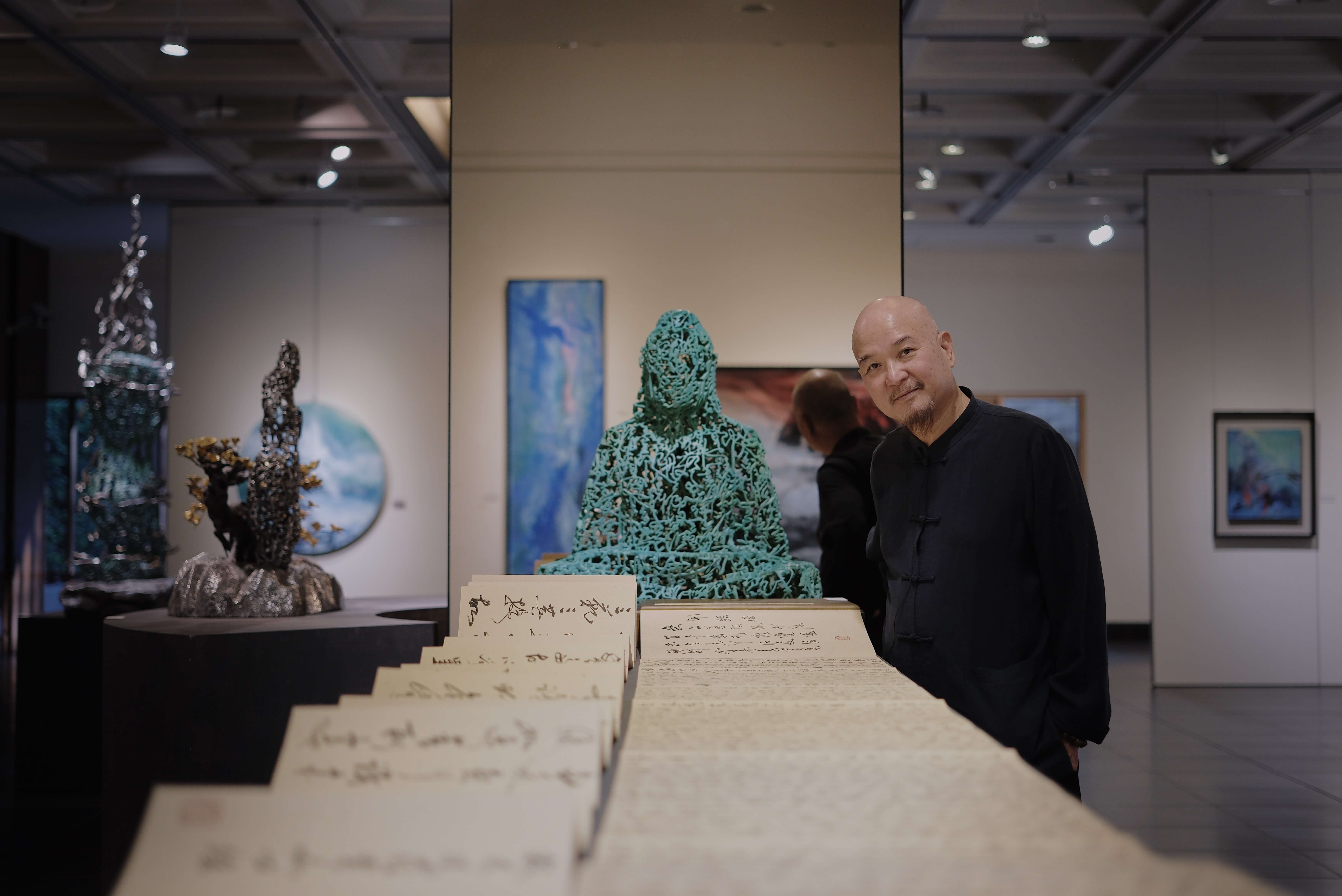 心法作為情感的內化途徑 : 《 氣 ‧ 韻 》許文融創作個展 - 非池中藝術網