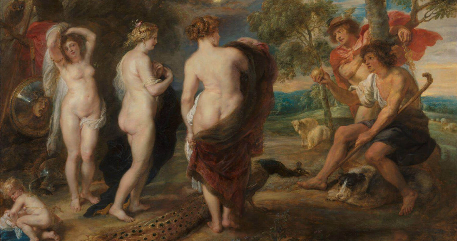 Rubens' masterpiece Paris' Judgment restored