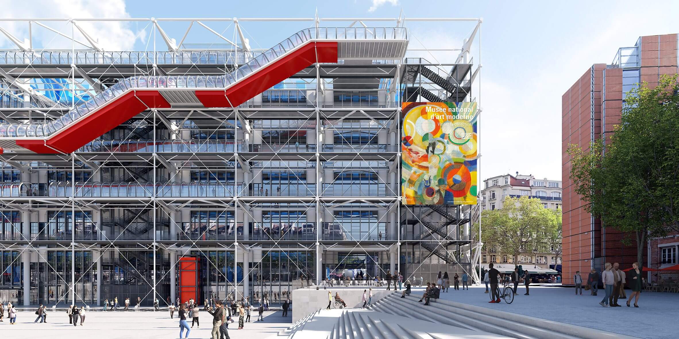 巴黎藝術重鎮「龐畢度中心」翻新計畫籌備中，建築升級構思披露！