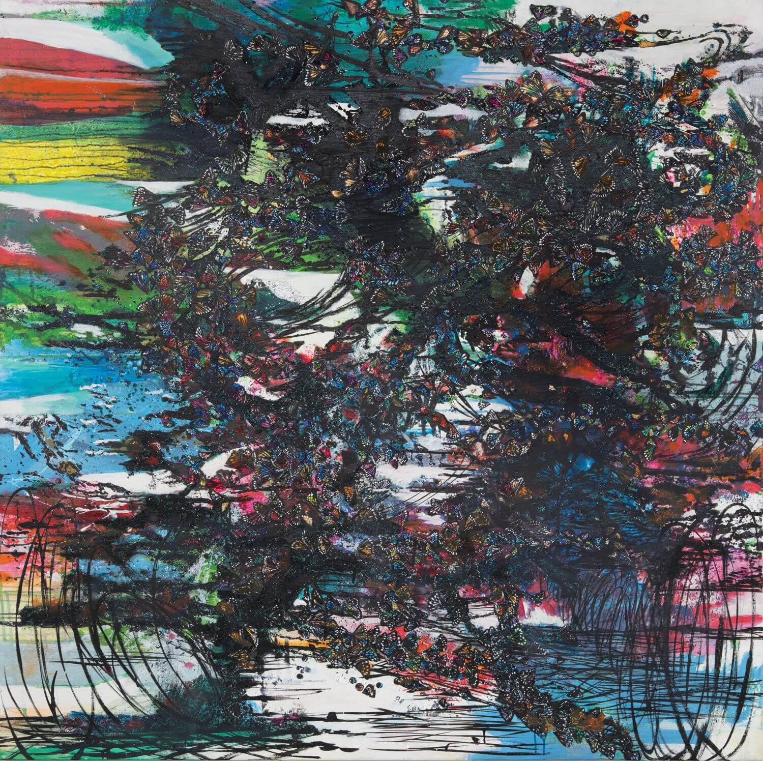 采泥藝術呈獻王淑鈴個展《片段與回響》 抽象繪畫映照記憶、季節與自然